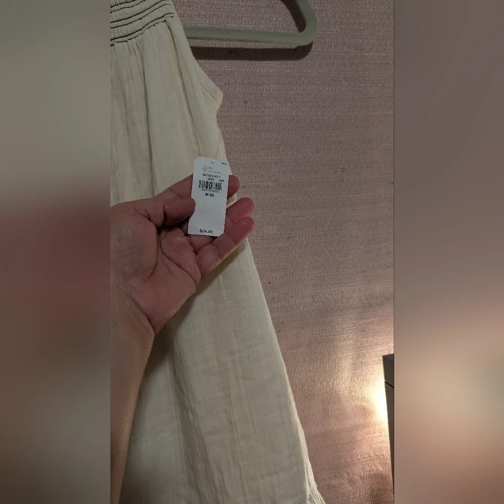 NWT Old Navy Girls Cream a line‎ dress size 8